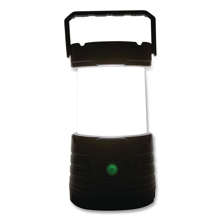 LifeGear Hybrid Rechargeable Lantern, Rechargeable Lithium Ion Battery (Included), Gray