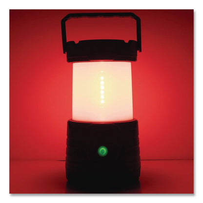 LifeGear Hybrid Rechargeable Lantern, Rechargeable Lithium Ion Battery (Included), Gray