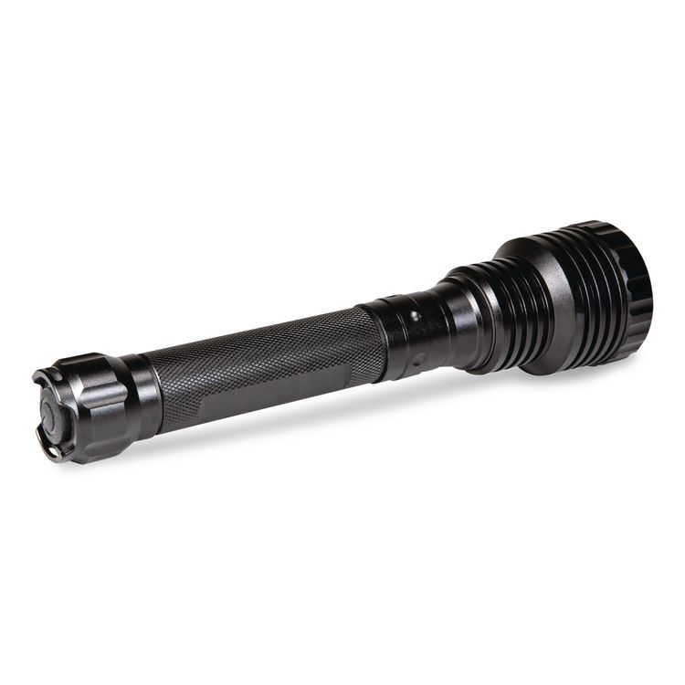 Pro USB-C Rechargeable Aluminum Flashlight and Power Bank, Rechargeable Lithium Ion Battery (Included), Black