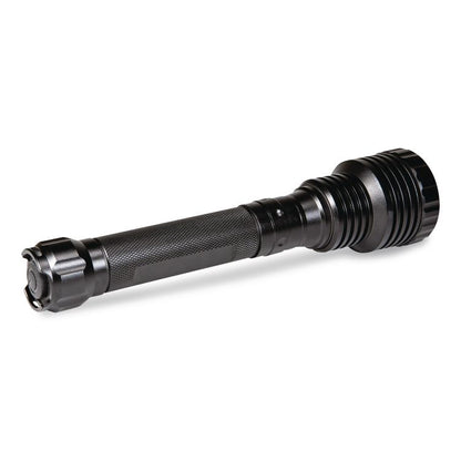 Pro USB-C Rechargeable Aluminum Flashlight and Power Bank, Rechargeable Lithium Ion Battery (Included), Black
