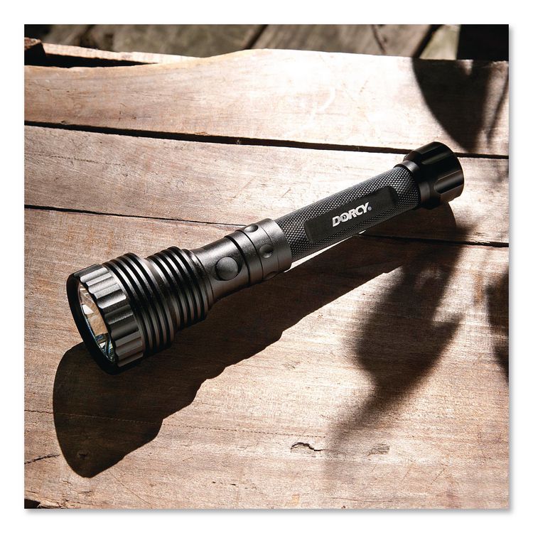 Pro USB-C Rechargeable Aluminum Flashlight and Power Bank, Rechargeable Lithium Ion Battery (Included), Black