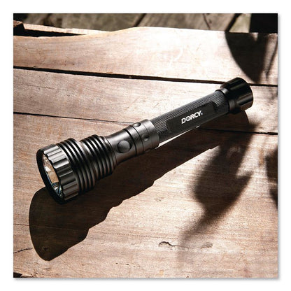 Pro USB-C Rechargeable Aluminum Flashlight and Power Bank, Rechargeable Lithium Ion Battery (Included), Black
