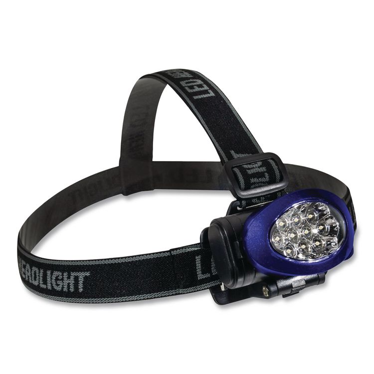 LED Headlights, 3 AAA Batteries (Included), Blue