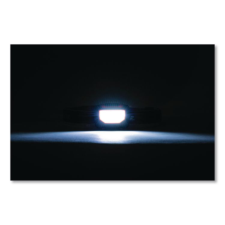LifeGear Stormproof Multi Mode LED Headlamp, 3 AAA Batteries (Included), Black