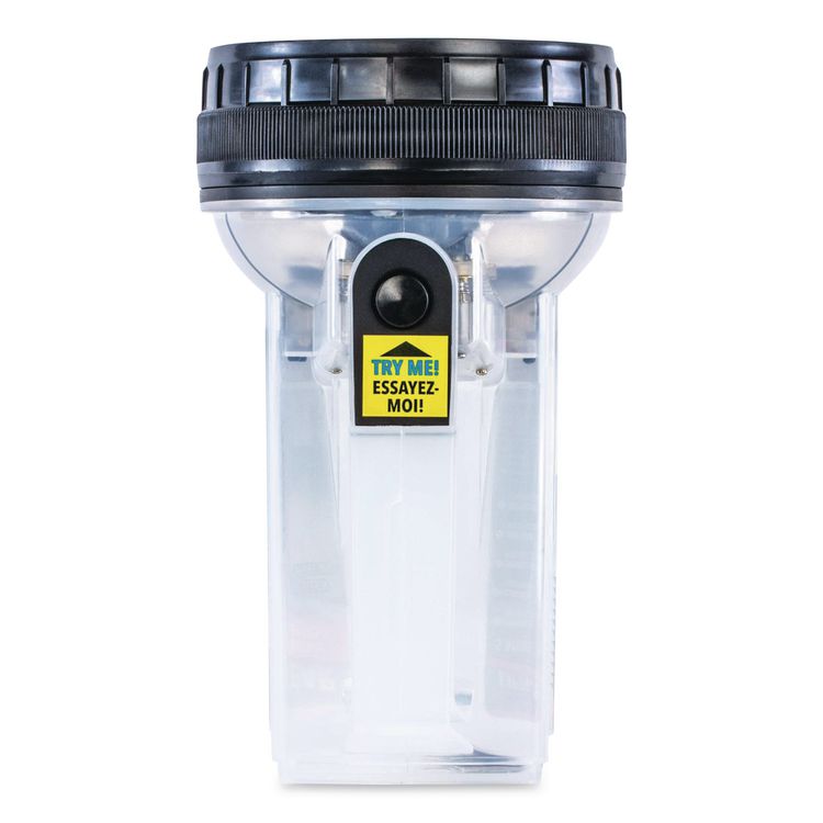 LifeGear AR Tech Spotlight and Lantern, 4 AA Batteries Included, Clear