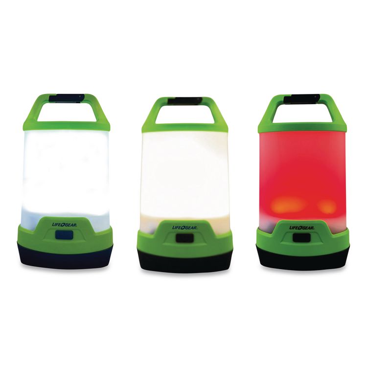Rechargeable Hybrid Lantern, Rechargeable Lithium Ion Battery (Included), Green