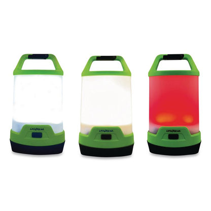 Rechargeable Hybrid Lantern, Rechargeable Lithium Ion Battery (Included), Green