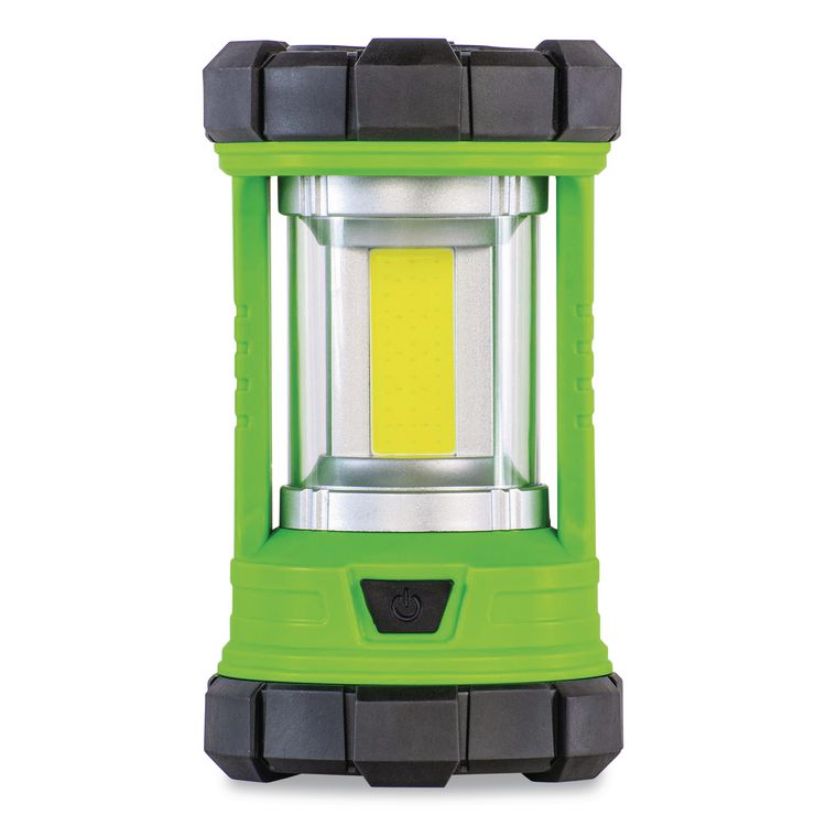 LifeGear Rechargeable Green Lantern and Power Bank, Rechargeable Lithium Ion Battery (Included), Green