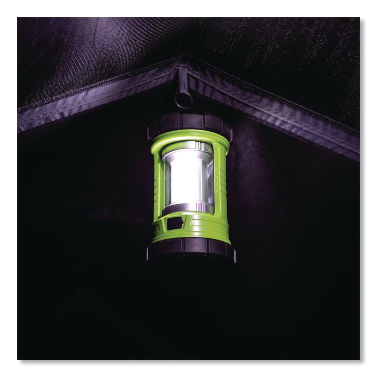 LifeGear Rechargeable Green Lantern and Power Bank, Rechargeable Lithium Ion Battery (Included), Green