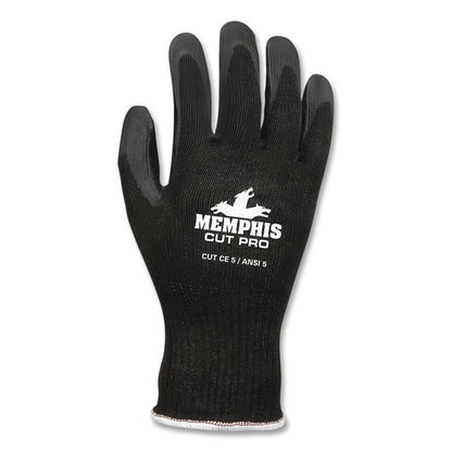 Cut Pro 92720NF Gloves, 10" Long, X-Large, Black, Pair