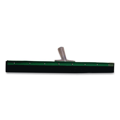 Aquadozer Heavy-Duty Floor Squeegee, Straight, For Use With: AL14T, 18" Wide Blade, Black/Green