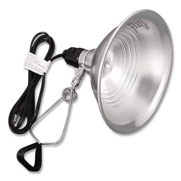 Clamp Lights, 5.5" High, Gray