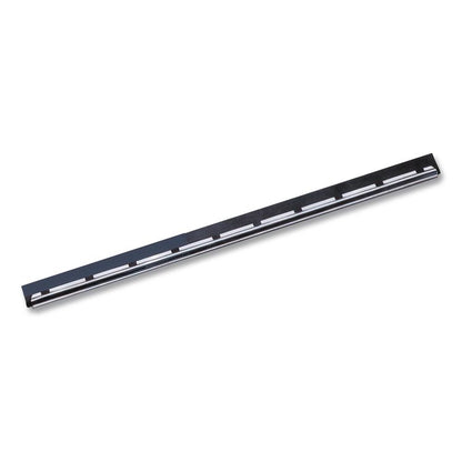 Stainless Steel "S" Channel with Soft Rubber, 12" Wide Blade