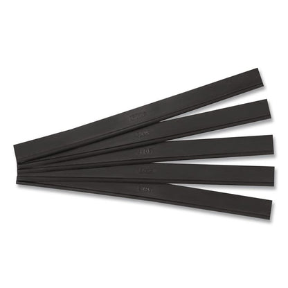 Glass/Window Cleaning Squeegee Replacement Blade, 10" Wide Blade, 5/Pack