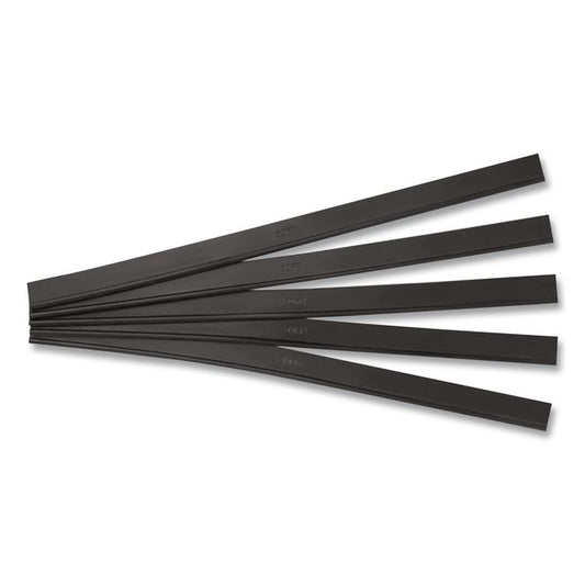 Glass/Window Cleaning Squeegee Replacement Blade, 14" Wide Blade, 5/Pack