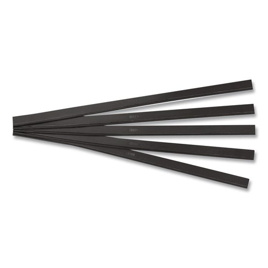 Glass/Window Cleaning Squeegee Replacement Blade, 18" Wide Blade, 5/Pack