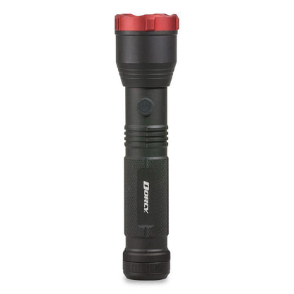 Ultra HD Aluminum Flashlight, 4 AA Batteries (Included), Black