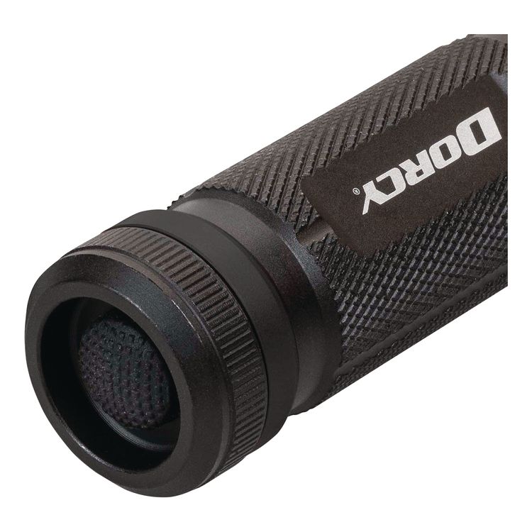 Ultra HD Aluminum Flashlight, 4 AA Batteries (Included), Black