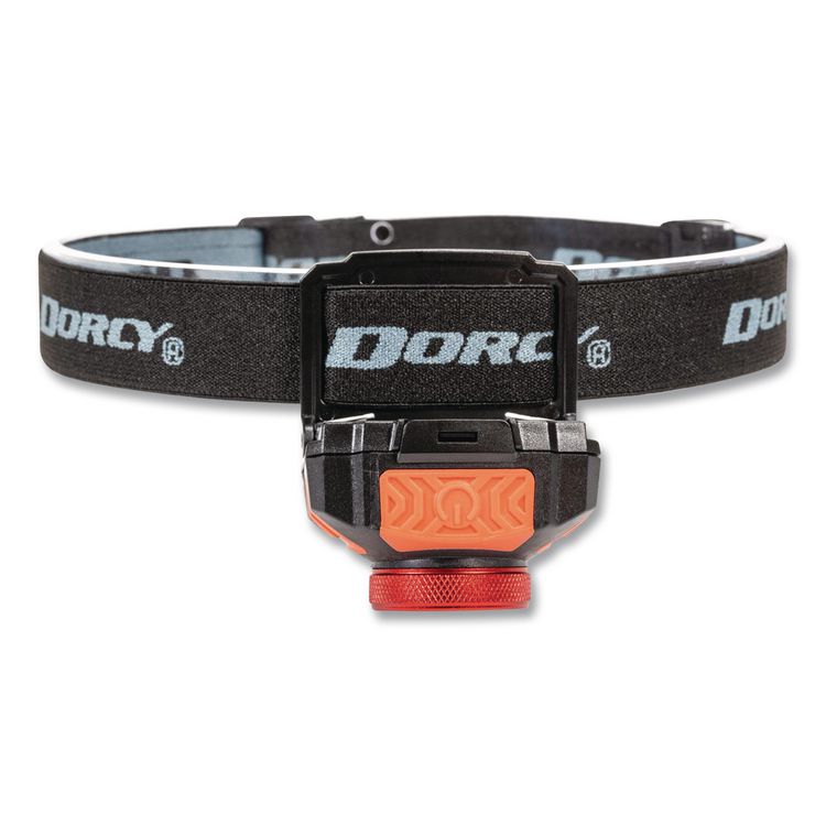 Ultra HD UV Headlamp, 3 AAA Batteries (Included), Red/Black