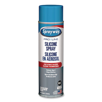 Silicone Spray Release Agent, 11 oz Aerosol Spray, 12 Cans/Carton