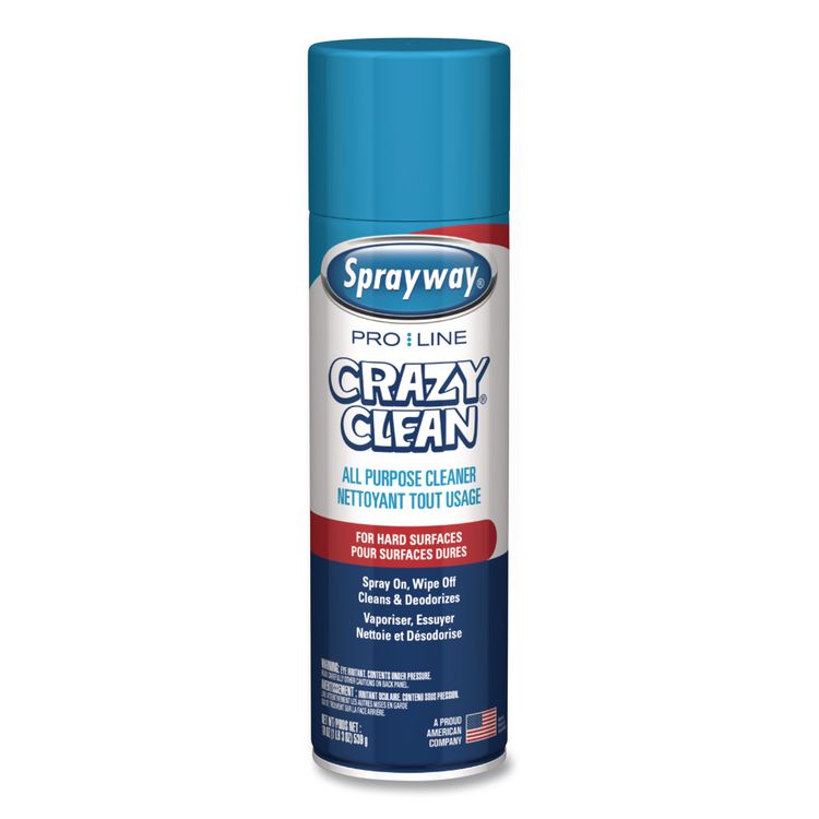 Orange Citrus Crazy Clean, Orange Scent, 19 oz Aerosol Spray, Dozen