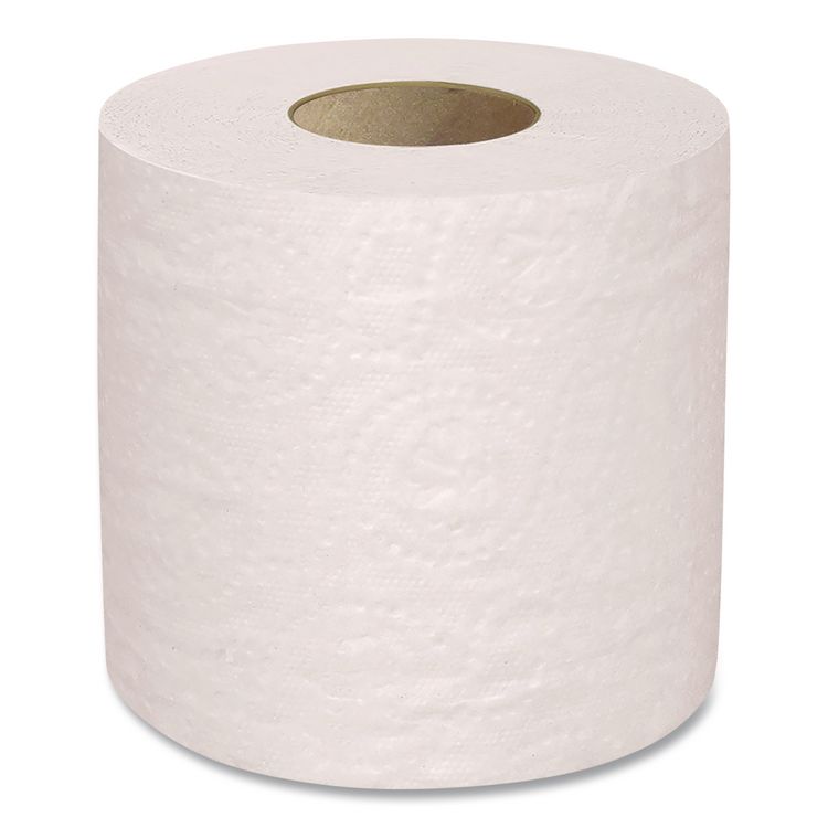 Two-Ply Toilet Tissue, Septic Safe, White, 125 ft Roll Length, 500 Sheets/Roll, 96 Rolls/Carton