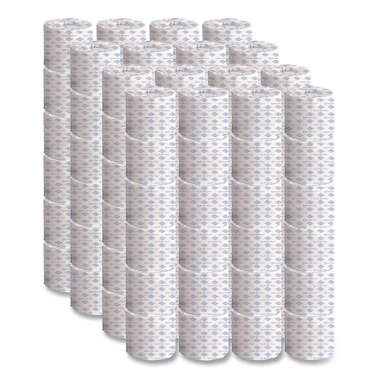 Standard Bath Tissue, Individually Wrapped Rolls, Septic Safe, 1-Ply, White, 1,000 Sheets/Roll, 96 Rolls/Carton