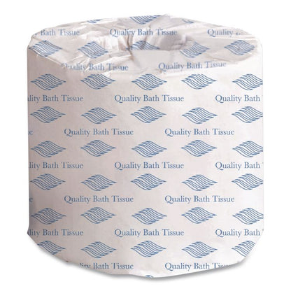 Small Roll Bath Tissue, Septic Safe, 1-Ply, White, 1,500 Sheets/Roll, 60 Rolls/Carton