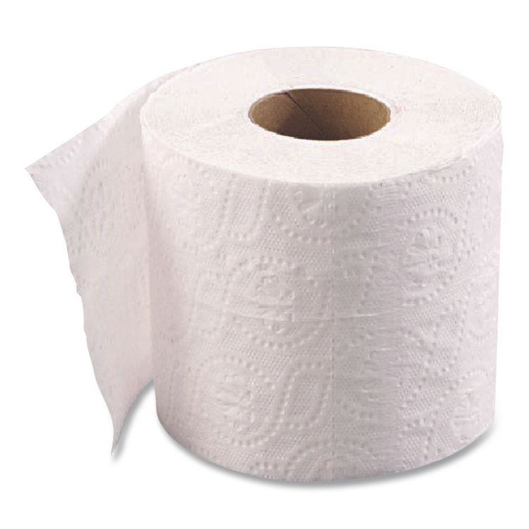 Standard Bath Tissue, 2-Ply, White, 400 Sheets/Roll, 96 Rolls/Carton