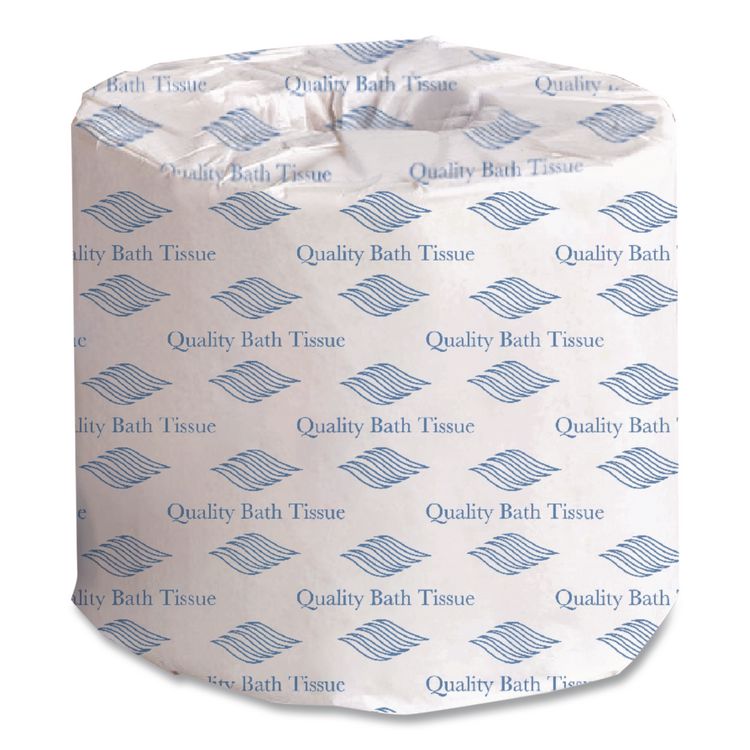 Standard Bath Tissue, 2-Ply, White, 400 Sheets/Roll, 96 Rolls/Carton
