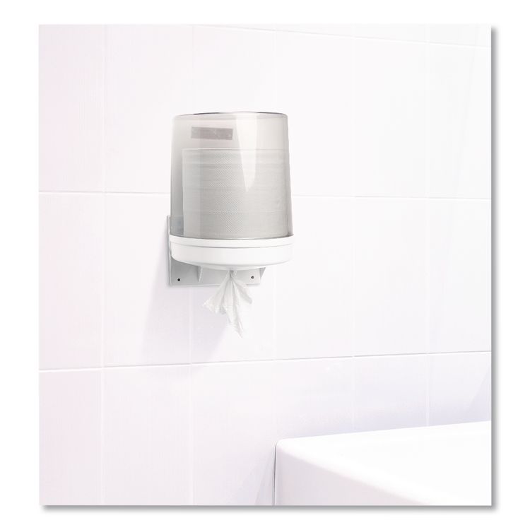 Centerpull Towel, 2-Ply, 7.3" x 500 ft, White, 600 Roll, 6 Rolls/Carton