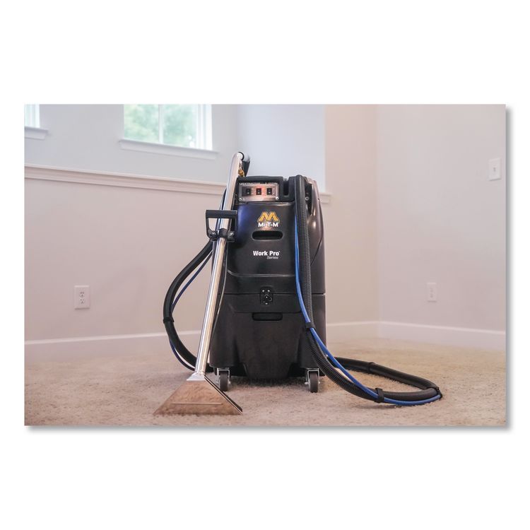 Work Pro Heated 12 Gallon Carpet Extractor, 12 gal Capacity, 6" Cord