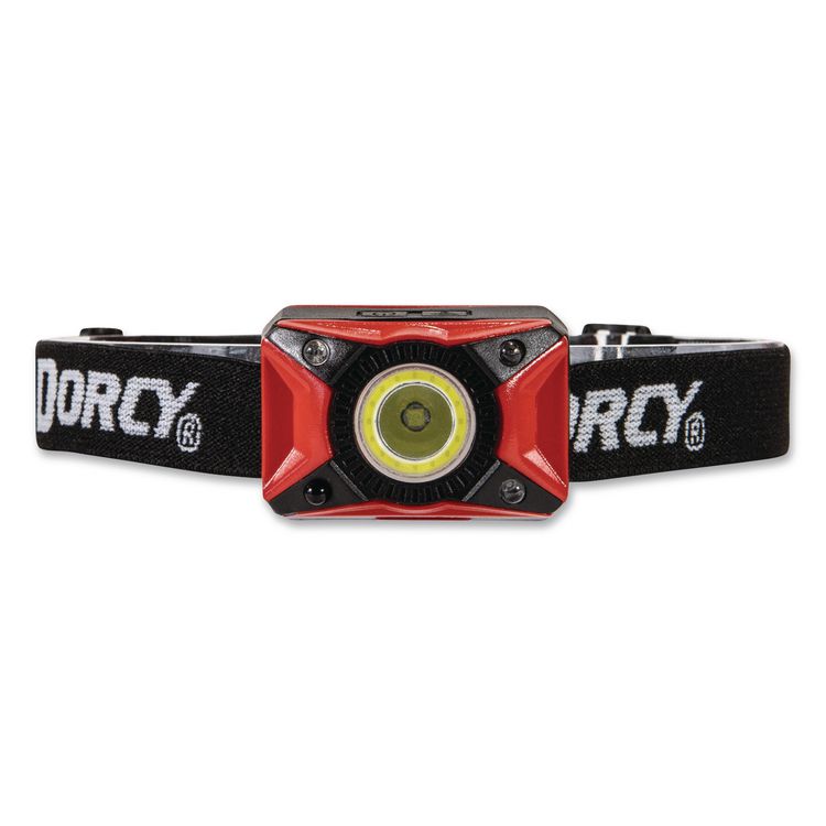 Ultra HD COB Motion Headlamp, Rehargeable Lithium Ion Battery (Included), Red/Black