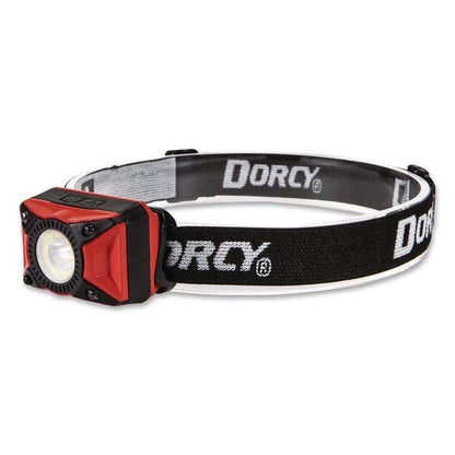 Ultra HD COB Motion Headlamp, Rehargeable Lithium Ion Battery (Included), Red/Black