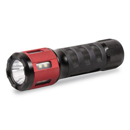 Ultra HD Twist Flashlight Area Light, 3 AAA Batteries (Included), Red/Black