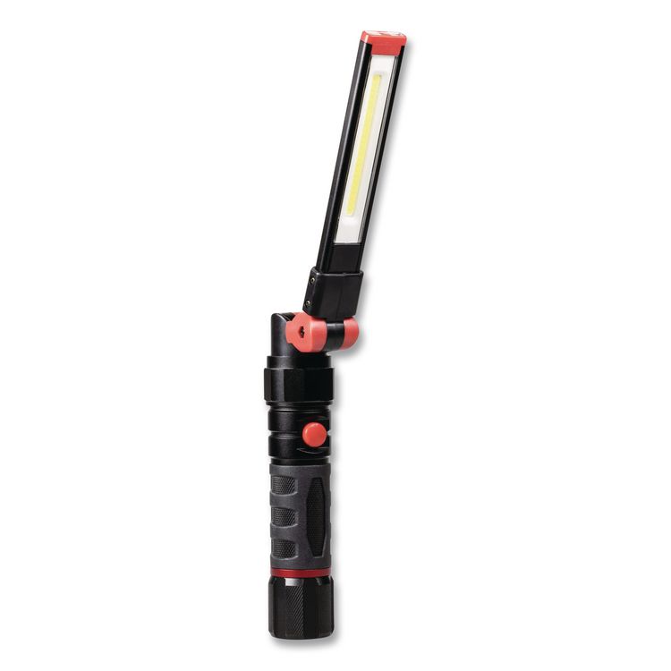 Ultra HD Foldable Worklight Flashlight, 3 AAA Batteries (Included), Black
