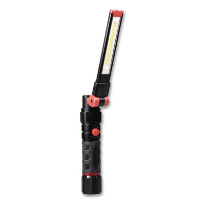 Ultra HD Foldable Worklight Flashlight, 3 AAA Batteries (Included), Black