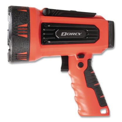 Rechargeable Ultra HD Spotlight with Power Bank, Rechargeable Lithium Ion Battery (Included), Red