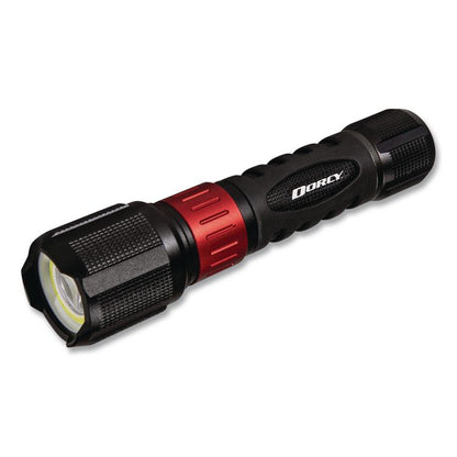 Rechargeable Ultra HD Flashlight with Power Bank, Rechargeable Lithium Ion Battery (Included), Black