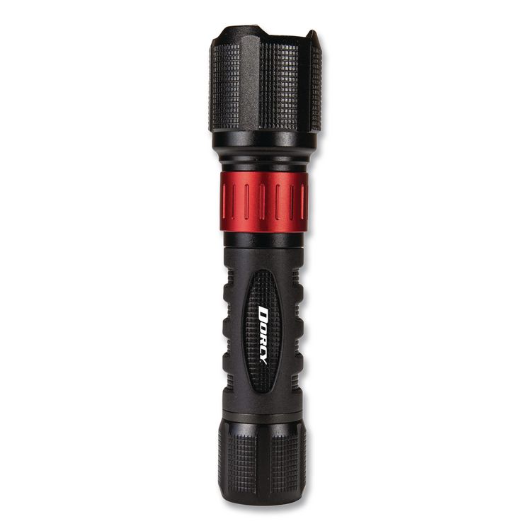 Rechargeable Ultra HD Flashlight with Power Bank, Rechargeable Lithium Ion Battery (Included), Black