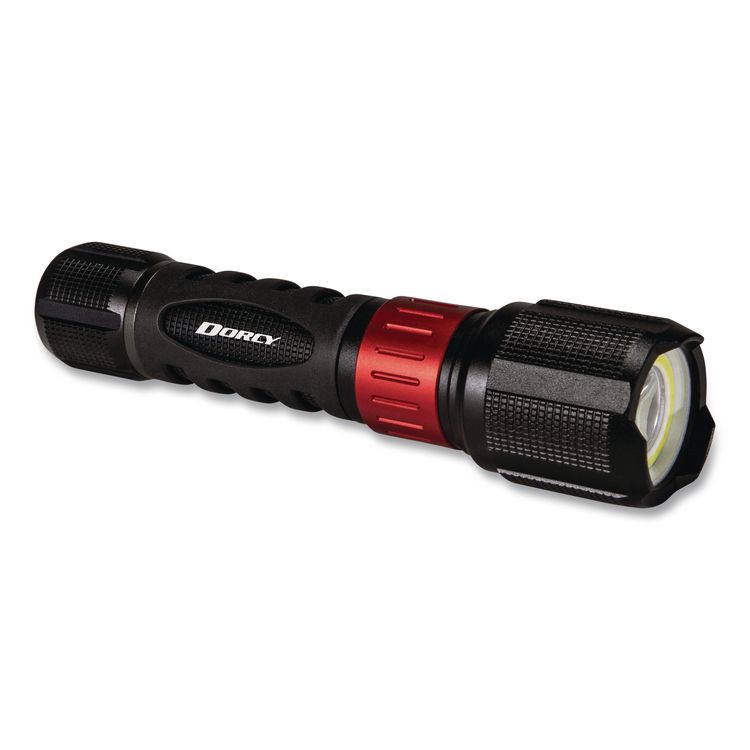 Rechargeable Ultra HD Flashlight with Power Bank, Rechargeable Lithium Ion Battery (Included), Black