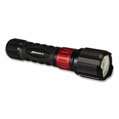 Rechargeable Ultra HD Flashlight with Power Bank, Rechargeable Lithium Ion Battery (Included), Black