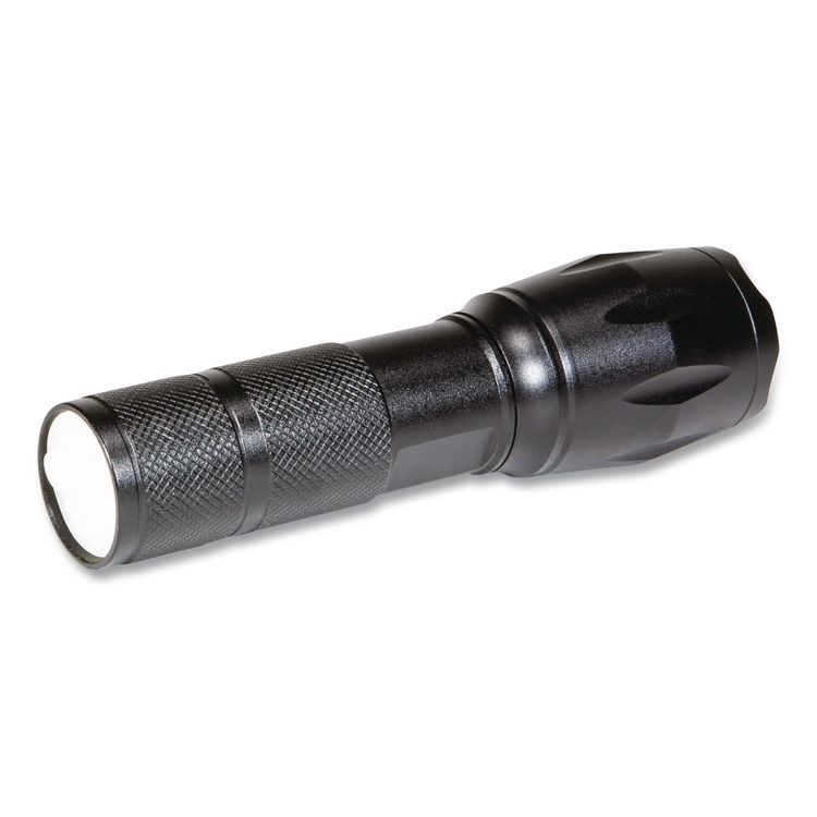 Ultra HD Rechargeable Aluminum Flashlight, Rechargeable Lithium Ion Battery (Included), Black