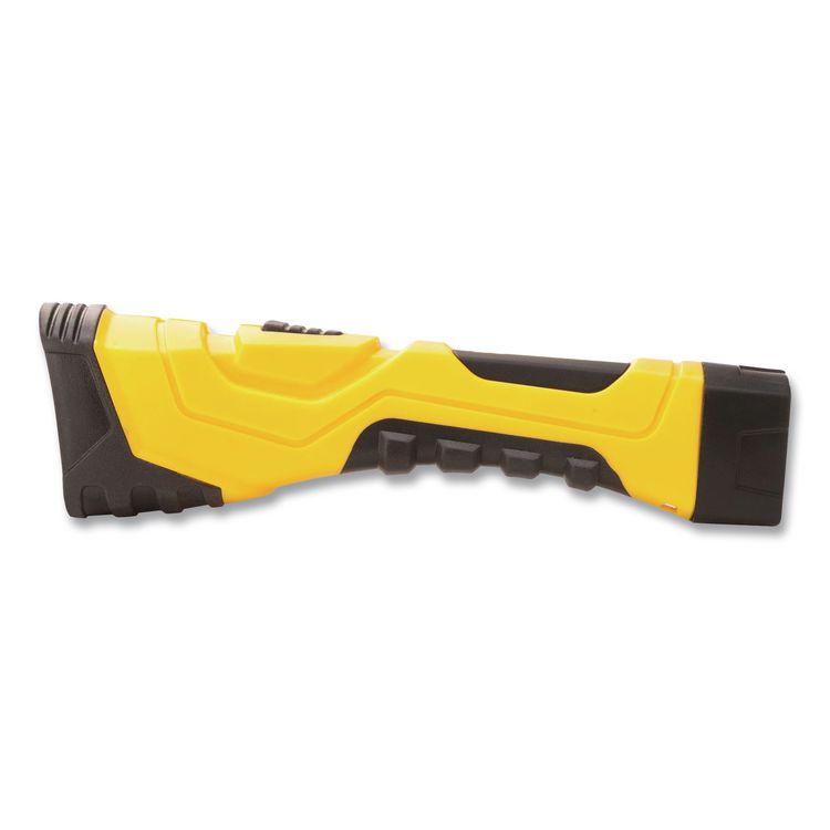 LED Cyber Light Flashlight, 4 AA Batteries (Included), Yellow