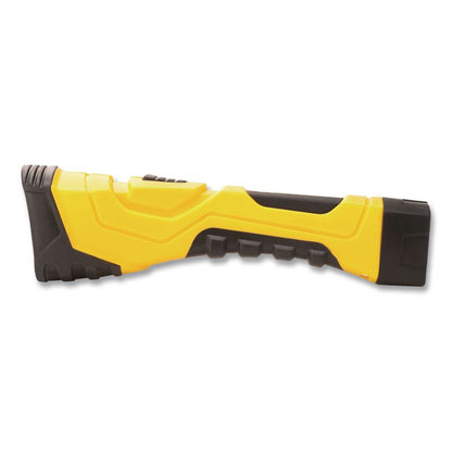 LED Cyber Light Flashlight, 4 AA Batteries (Included), Yellow