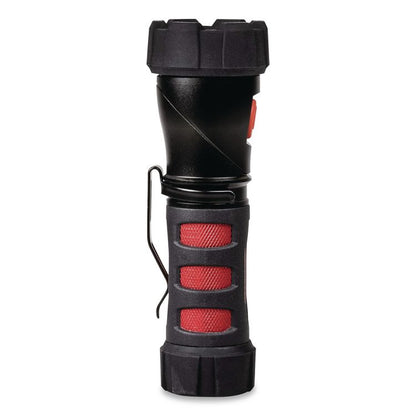 Ultra HD COB Swivel Flashlight Area Light, 3 AAA Batteries (Included), Black