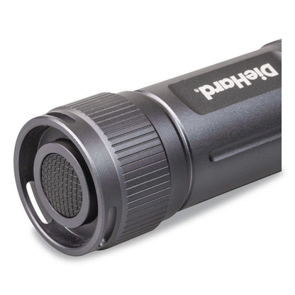 DieHard Twist Focus Aluminum 800 Lumen Flashlight, 3 AAA (Batteries (Included), Gray
