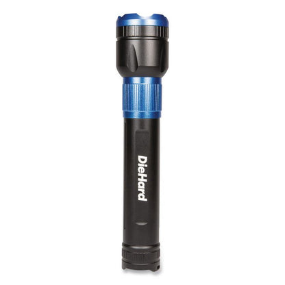 DieHard USB-C Rechargeable Aluminum Flashlight and Power Bank, Black