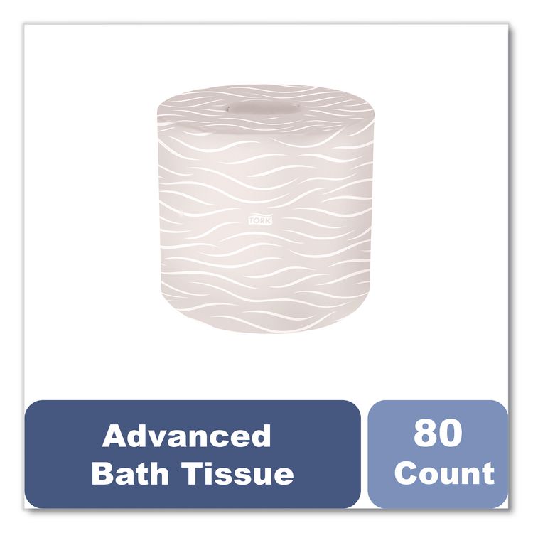 Advanced Bath Tissue, Septic Safe, 2-Ply, White, 500 Sheets/Roll, 80 Rolls/Carton
