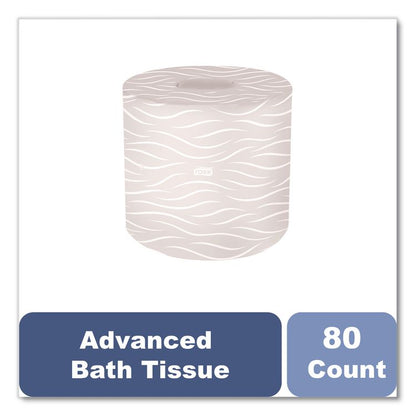 Advanced Bath Tissue, Septic Safe, 2-Ply, White, 500 Sheets/Roll, 80 Rolls/Carton